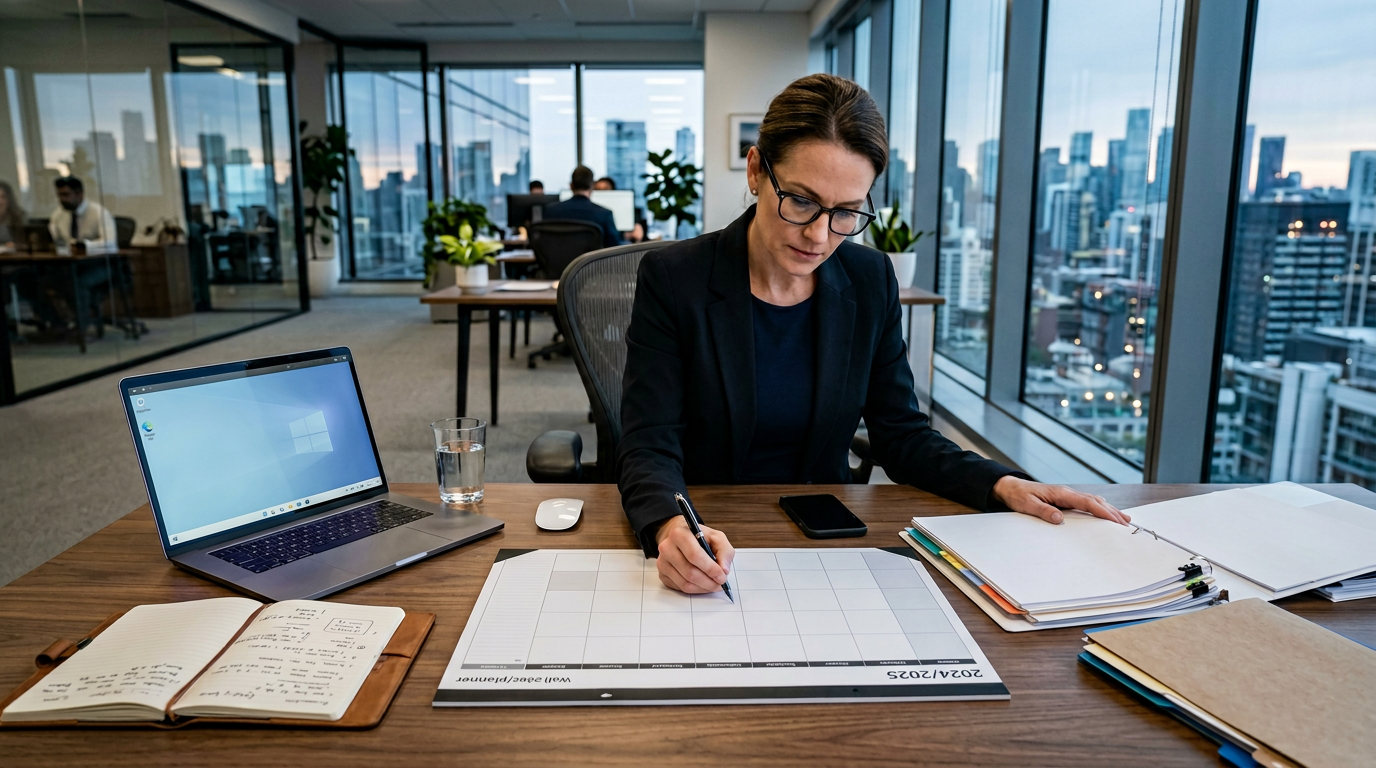 Terminplanung Jahresabschluss